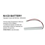 Rechargeable 4.8v NiCd Battery 2000mAh 2200mAh 1800mah NiCd Battery