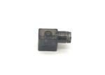 High Precision Din Connectors For Solenoid Valves Light Green Color Plug Lead