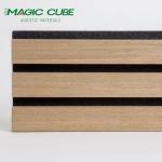 Stylish Decorative Acoustic High Density Wood Veneer Mdf Akupanel Acoustic Panel