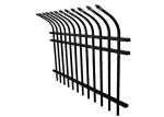 Euro Garden Metal Dip Galvanised Plastic Coated Wrought Iron Garden Fencing