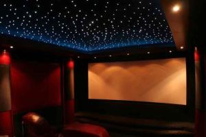 China PMMA 12VDC Acoustic Star Ceiling Panel Magnets 15W For Home Cinema wholesale