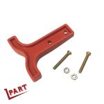50A Electric Forklift Battery Plug Connector Handle Red Color