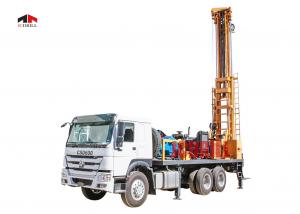 China 6 X 4 Truck Mounted Water Well Drilling Rig 600m Borehole Drilling Rig wholesale