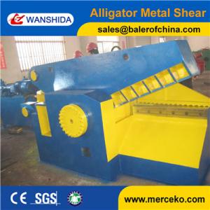 China Scrap Metal Shear Q43-2000 scrap steel plate cutter machine with 200tons cutting force sale to european on sale