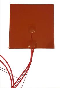 China 380v Silicone Heater Pad 150deg , 1000mm Silicone Heat Mat wholesale