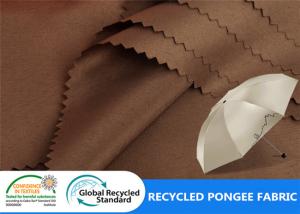 China Umbrella Pongee 190T Polyester Recycled PET Fabric wholesale