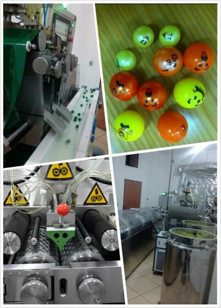 Quality 12 Inch And Small Capacity Servo Motor Paintball Encapsulation Machine With Formula Provide for sale