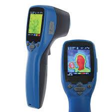 China Blue Thermal Imaging Thermometer , Infrared Thermometer Camera OEM Available wholesale