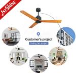 6 Speed 52 Inch 3 Blade Ceiling Fan Saving Electricity 110V Low Voltage