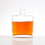 375ml 500ml 750ml 700ml Clear Glass Bottle for Brandy Tequila Vodka Spirits