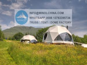 China Ready To Ship Glamping Dome Luxury Geodesic Dome Winter for Sale wholesale