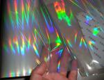 Custom Seamless Holographic Lamination Film Roll For Paper Board