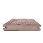 Customized PVC Co-extrusion Wood Pattern Plastic Lumber for Landscaping