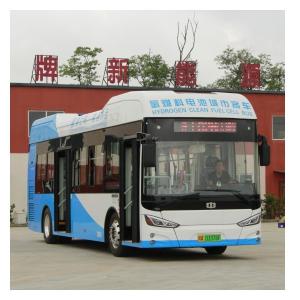 China ZEV 10.5m Hydogen Fuel Cell City Bus Driving Range 350km wholesale