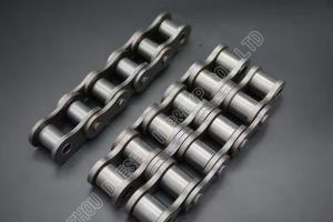 China Original agricultural roller chain 08B series print brand on every links anti-rust oil wholesale