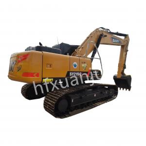 China Medium 2nd Hand 215 Used Sany Excavator Contractor Equipment For Earthmoving on sale