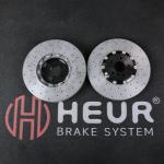 HEUR Carbon Cearmic Brake Disc Customize 393*36mm Front Set For BMW 325i E46 X5