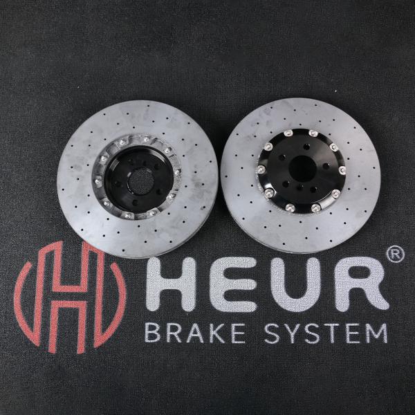 Corrosion Resistant Carbon Ceramic Brakes Refit 393*36mm Rotors For Vw Cc