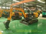 Green 4450mm 2.6 T 0.1 CBM Hydraulic Crawler Excavator
