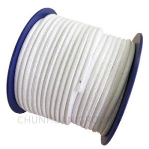 China Virgin Braided Round PTFE Packing Diameter Size 5mm With Oil wholesale