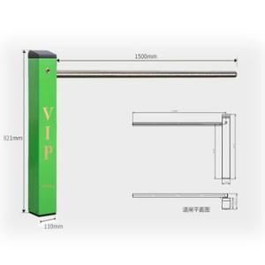 China Custom VIP Electronic Barrier Gate At Altitude 1000m With 2m Max Arm Length wholesale