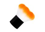 Cosmetic Kabuki Brushes Flower Shape Black Plastic Handle 80mm 60G