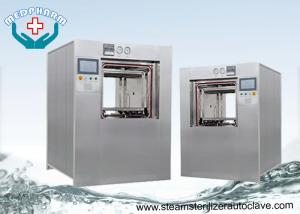 China Double jacket Pressure Chamber Lab Autoclave Sterilizer With Smooth Loading Rack wholesale