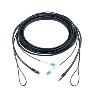 China KEXINT LC Duplex CAT6 UTP Network Cable ADD 2 Core Photoelectric Composite Cable wholesale