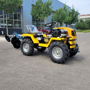China 12HP to 18HP Agricultural Gasoline Mini Tractor with Disc Plow for Efficient Tillage wholesale