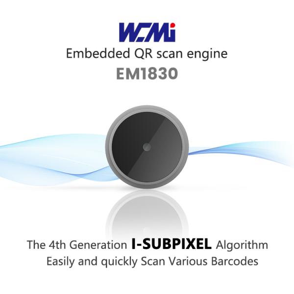 A EM1830 1D 2D CMOS Large View Angle QR Code Embedded Engine Reader Module for Kiosk