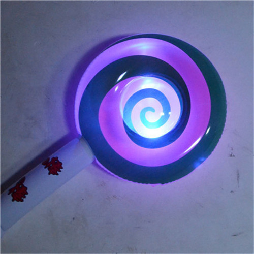 PVC Inflatable LED Lollipop toy for kids