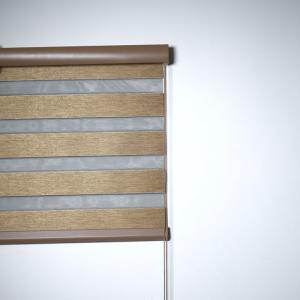 China 100% Polyester Roller Curtain Zebra Blinds For Living Room wholesale