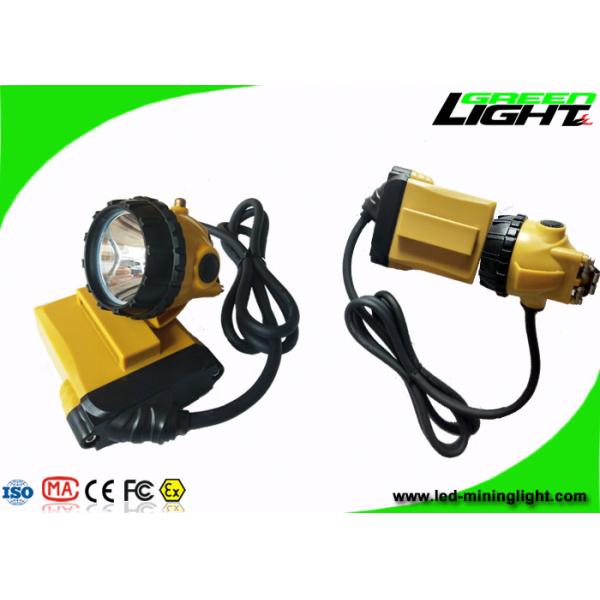 High Beam Coal Mining Lights Rechargeable 10.4Ah 25000lux IP68 PC Material