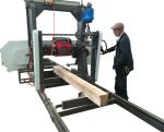 Portable band saw machines wood cutting horizontal band saw sawmill