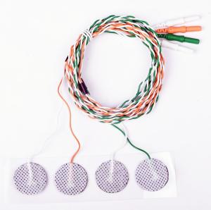 China Disposable Surface Electrodes Pre Gelled Ag/AgCl Round Twist For EMG wholesale