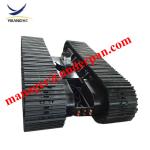 Hydraulic crawler anchor core water wll drilling rig steel track undercarriage