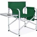 Promotional Folding Lightweight Aluminum Dining Director Chair Adjustable