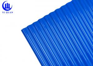 China Insulated UPVC Roofing Sheets Circular Wave Shape Type Corrugated Plastic Roofing Sheets on sale