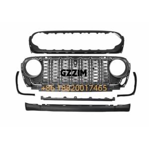 China High Quality Plastic Car Front Grille Bumper Grille Used For Jeep Wrangler 2024 wholesale