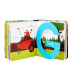 Shelf Publish Hardcover Educational Board Books 3mm hard board