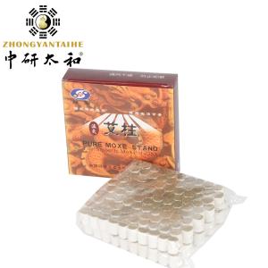 China 200pcs Gold Hanyi Pure Moxa Rolls Diuretics For Eliminating Dampness Moxibustion Sticks wholesale