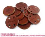 Wholesale Custom Leather Badge Factory Embossed Pu Leather Label Clothing
