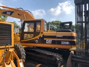 China 5.5km/H Rated Speed Second Hand Excavator E200B Used CAT Excavator Ready Working wholesale