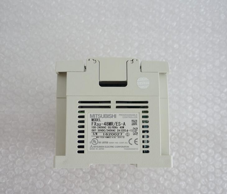 FX3U-48MR/ES-A Mitsubishi FX3U Series PLC 100% New Original Mitsubishi PLC Output Type: Relay