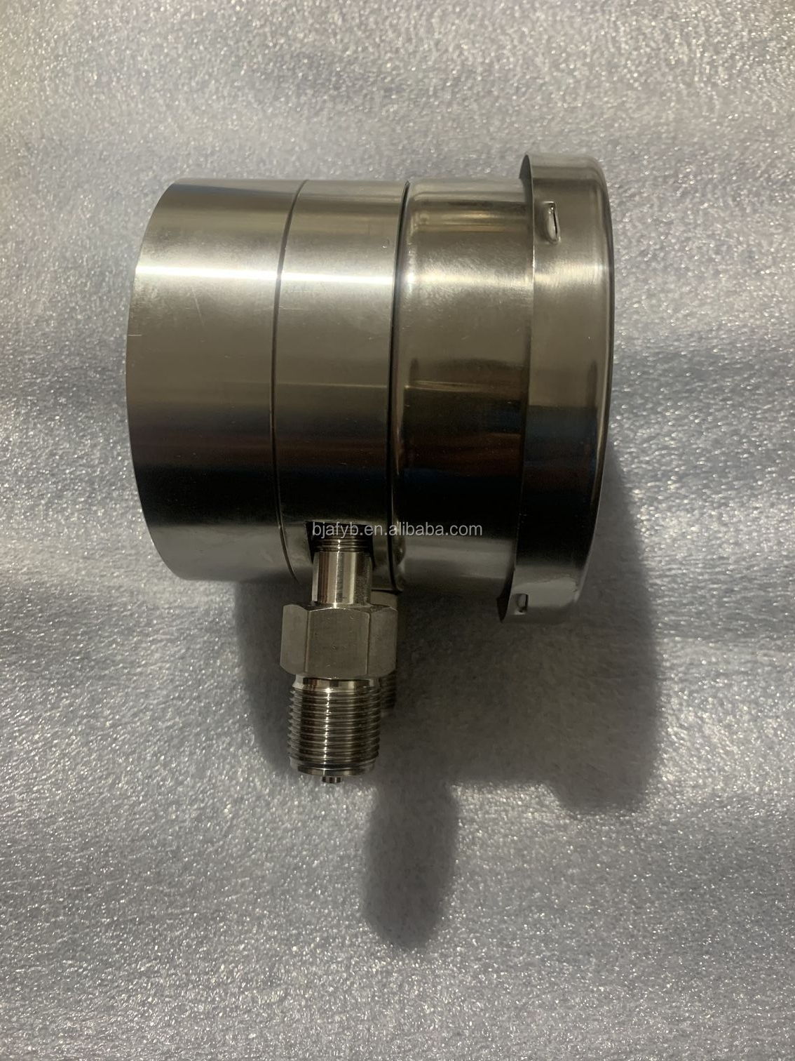 Double-strength Glass Window Stainless Steel Differential Pressure Gauge for Industrial