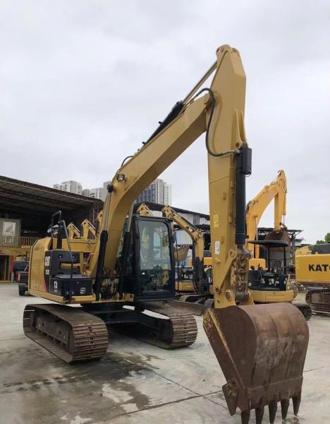 Used Cat excavator in good condition second-hand construction machinery from