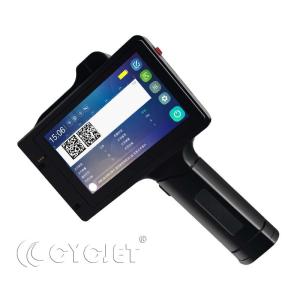 China Plastic Packaging Bags Handheld Inkjet Printer Portable Max 12.7mm Print Height wholesale