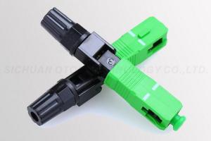 China FTTX SC / APC Fast Connector 50mm 60mm Length ROHS Certification wholesale