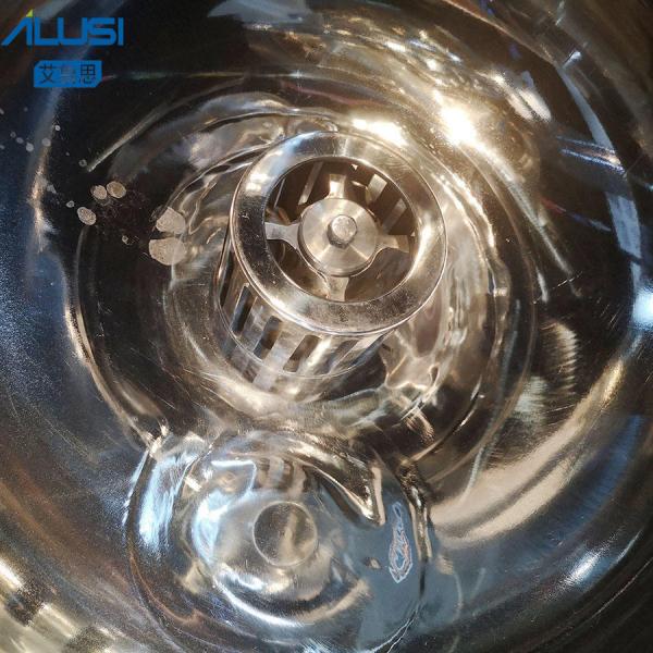 Hydraulic Cylinder Stainless Steel Vacuum Emulsifier Mixer Toothpaste Making Machine