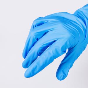 China Anti Bacterial Anti-virus Dentist Examination Medical Use Heavy Duty Surgical Disposable Nitrile Gloves wholesale